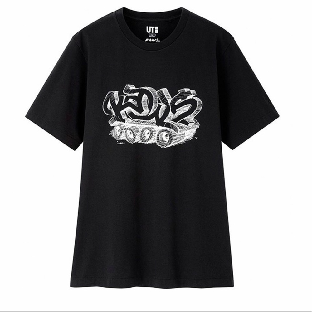 Uniqlo x kaws worldmark tee